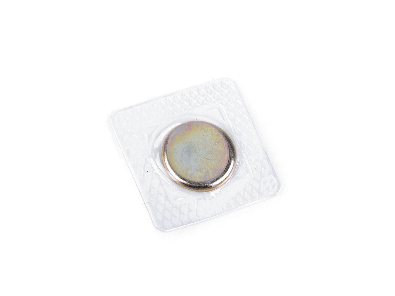 Boutons pression magnétiques avec caches, à coudre, Ø 19 mm - 1paire