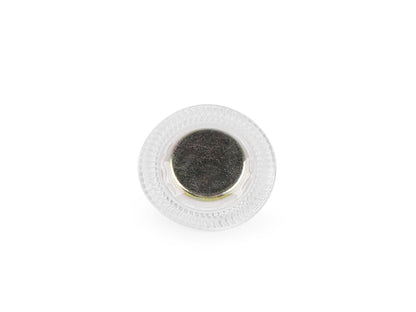 Boutons pression magnétiques avec caches, à coudre, Ø 19 mm - 1paire
