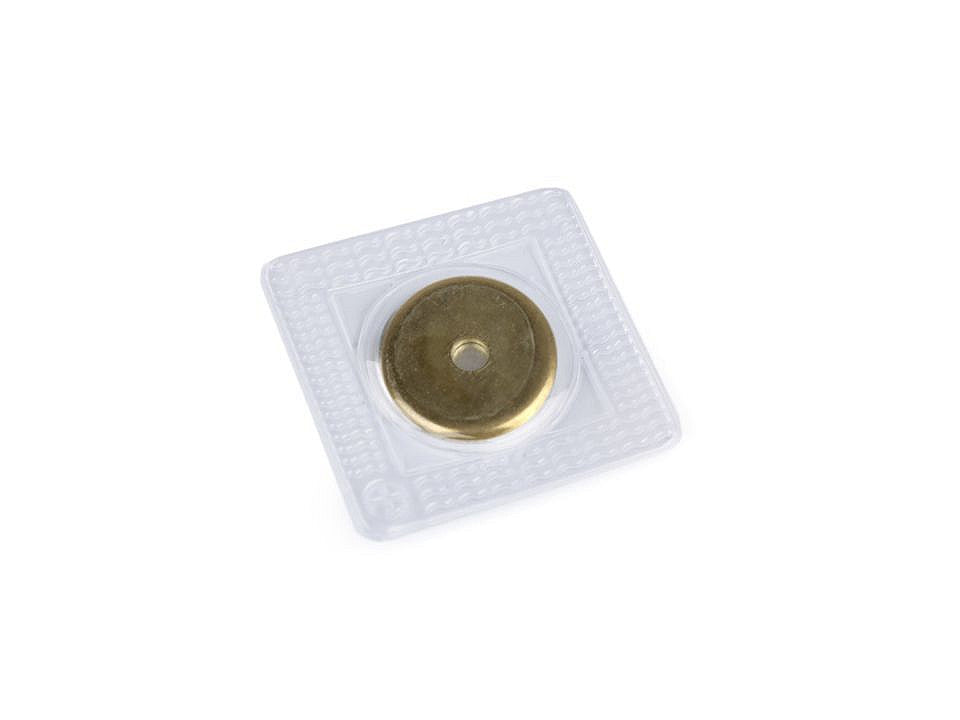 Boutons pression magnétiques avec caches, à coudre, Ø 19 mm - 1paire
