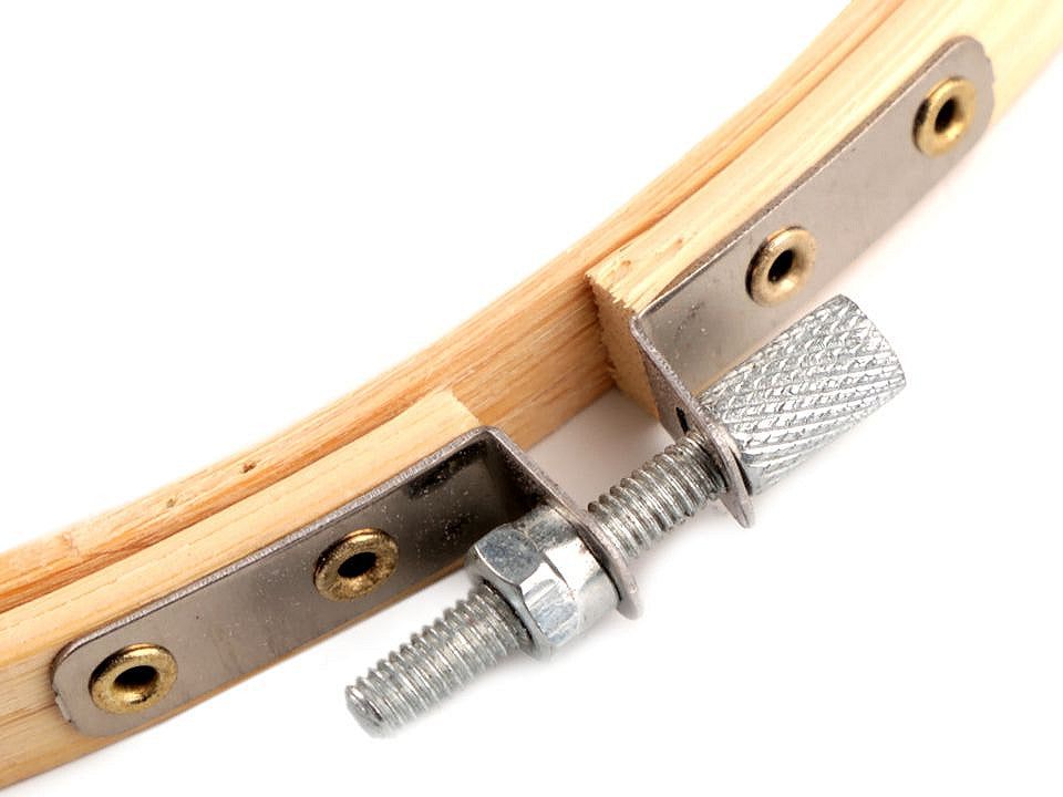 Cerceau de broderie en bambou, Ø 22,5 cm - 1pc