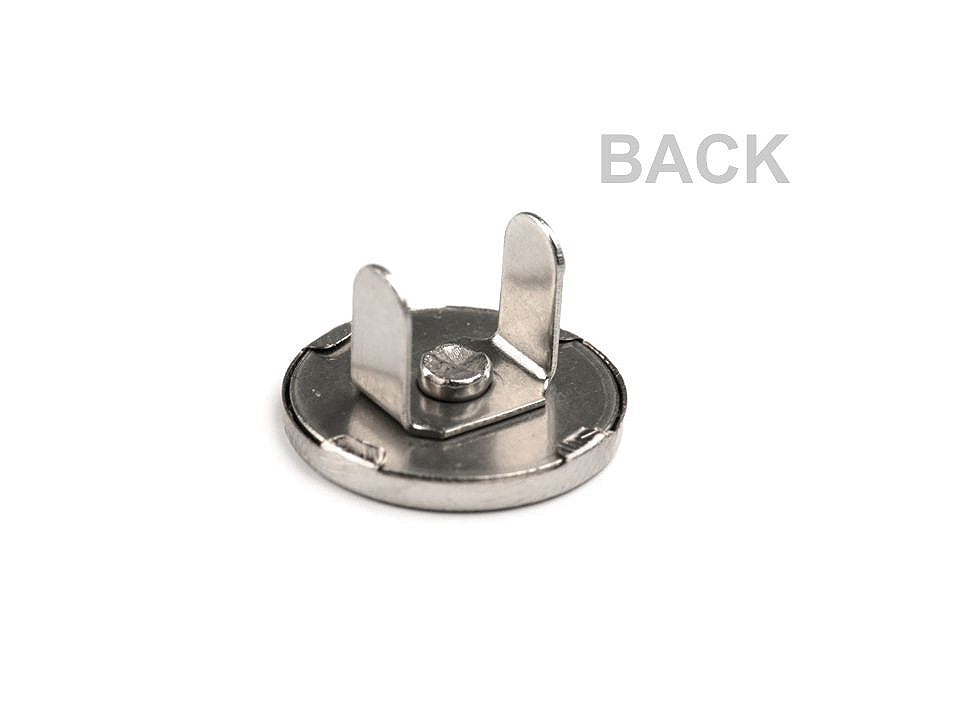 Boutons pression magnétiques, Ø 14 mm, minces - 5set