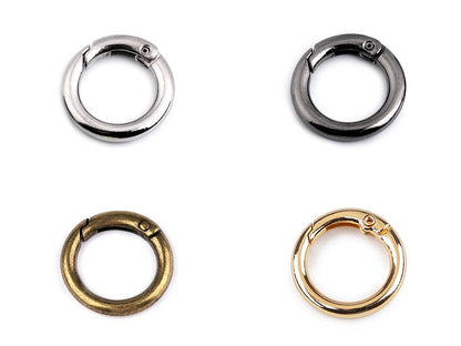 Mousqueton rond, Ø 16 mm - 2pc