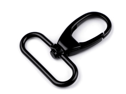 Mousqueton métallique pour sangle de 38 mm