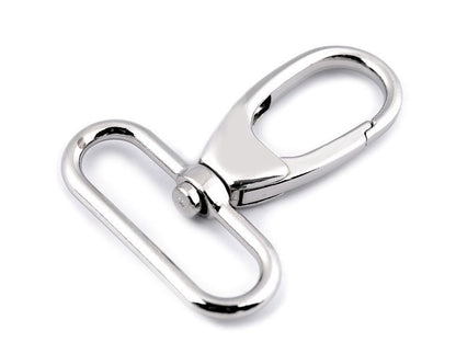 Mousqueton métallique pour sangle de 38 mm