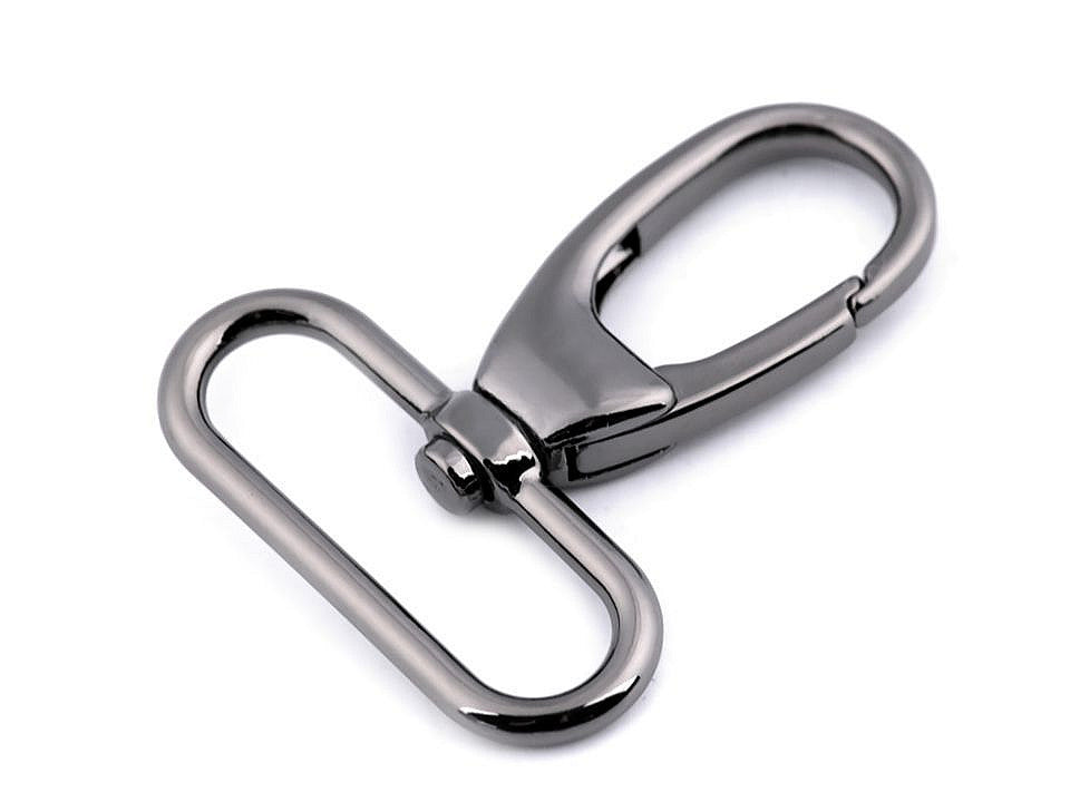 Mousqueton métallique pour sangle de 38 mm