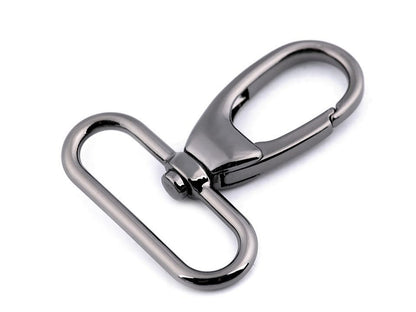 Mousqueton métallique pour sangle de 38 mm
