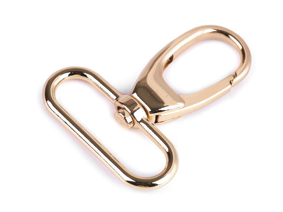 Mousqueton métallique pour sangle de 38 mm
