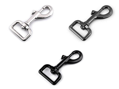 Mousqueton métallique grand format pour sangle de 25 mm - 10pc