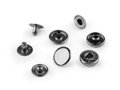 Boutons pression, Ø 12 mm, pour tissus moyennement épais - 50set