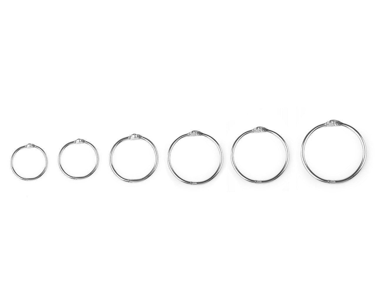 Anneau de reliure en métal - 10pc