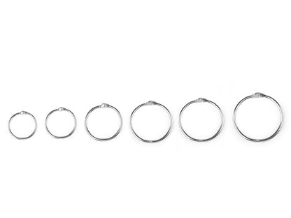 Anneau de reliure en métal - 10pc