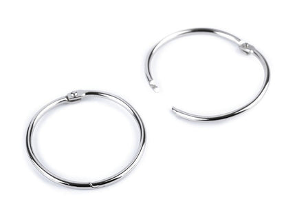Anneau de reliure en métal - 10pc