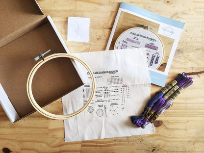 Expert stitch embroidery learning kit