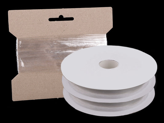 Bande élastique transparente en silicone, largeur 20 mm