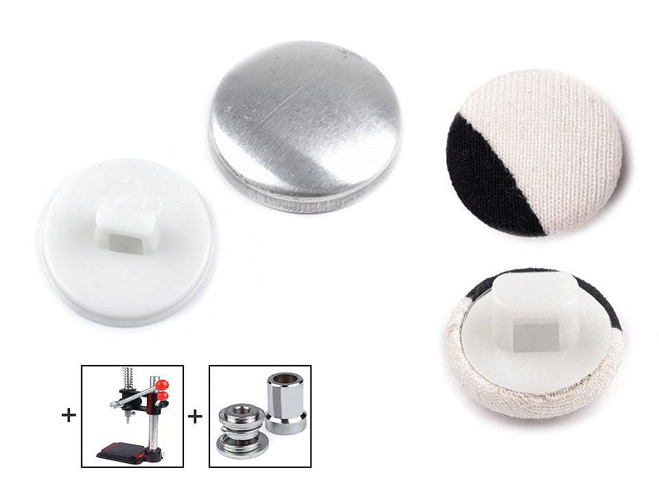 Bouton auto-couvert, taille 26'