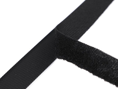 Bande Velcro, profil bas, coupée, largeur 20 mm - 10paire