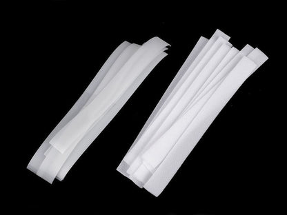 Bande Velcro, profil bas, coupée, largeur 20 mm - 10paire