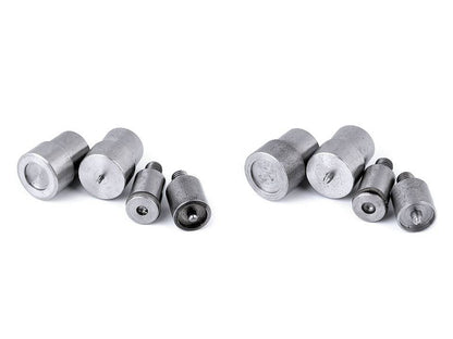 Moule à rivets pour presse à main, Ø 10 ; 12 ; 15 mm - 1set