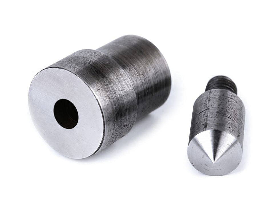 Moule pour trous et œillets pour presse manuelle, Ø 5 ; 7 ; 8 ; 10 mm - 1set
