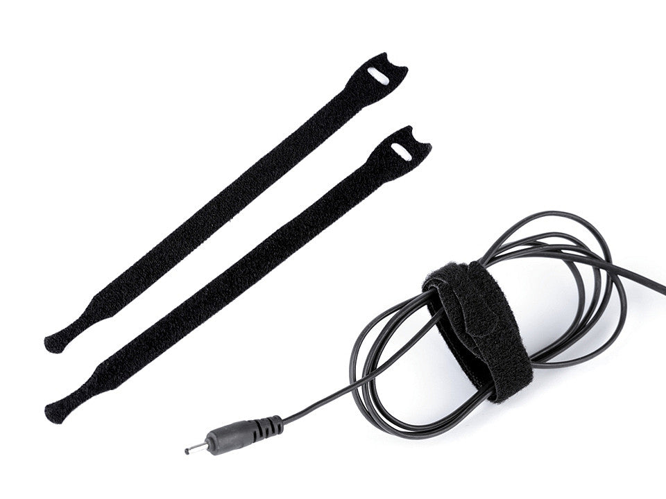 Attache-câble avec Velcro, longueur 15, 20 cm - 10pc