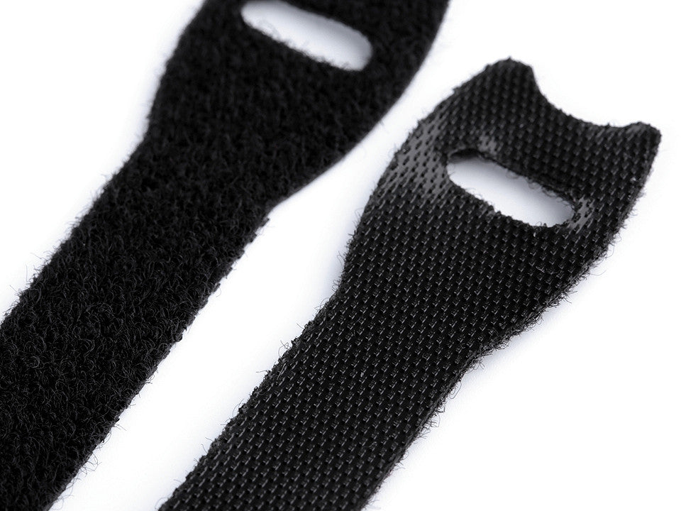 Attache-câble avec Velcro, longueur 15, 20 cm - 10pc
