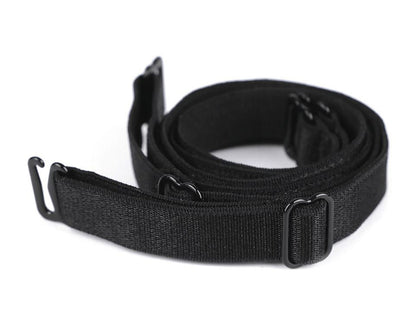 Bretelles de remplacement pour soutien-gorge avec crochets métalliques, largeur 12 mm
