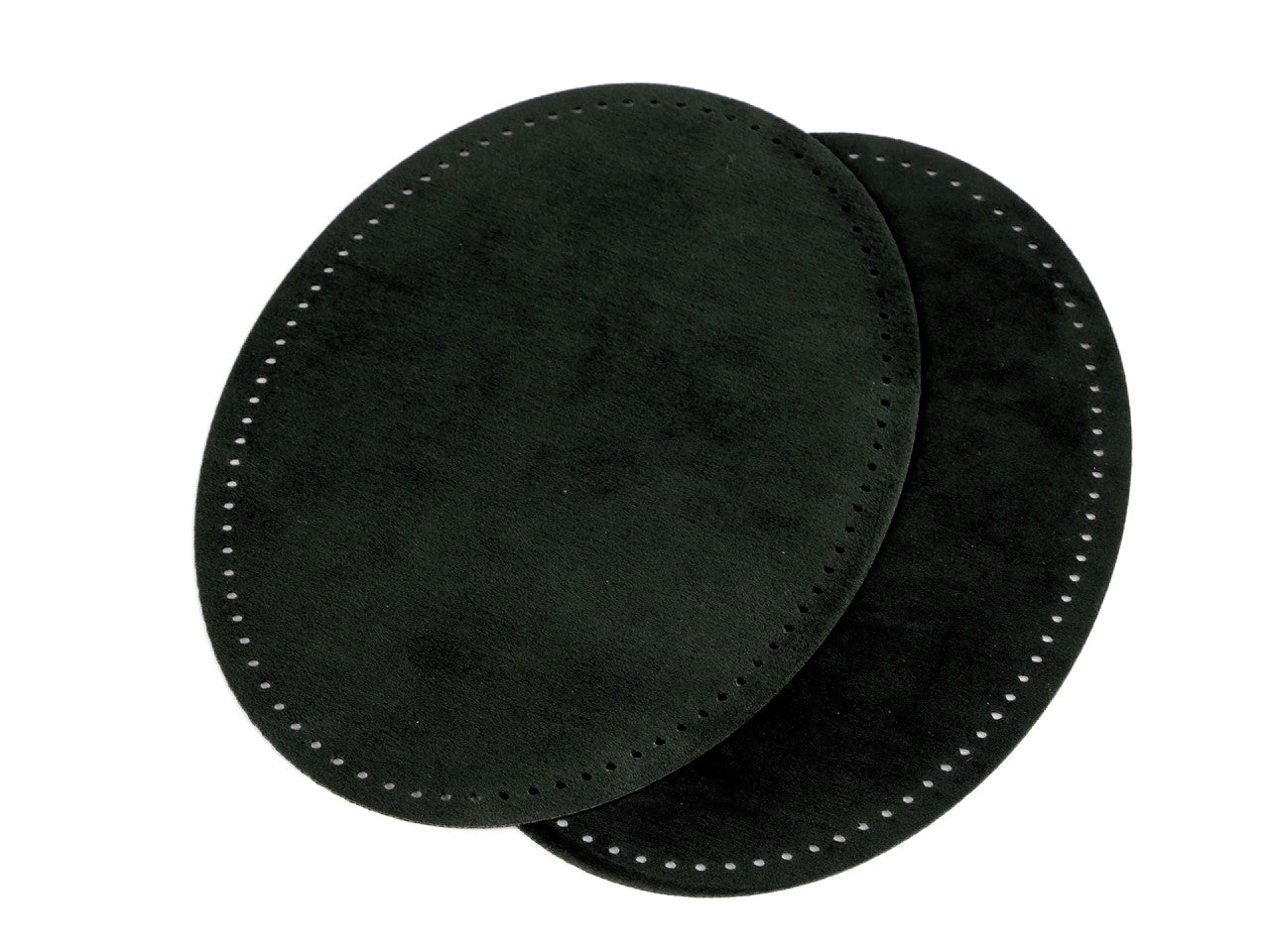 Patchs thermocollants en daim avec perforation