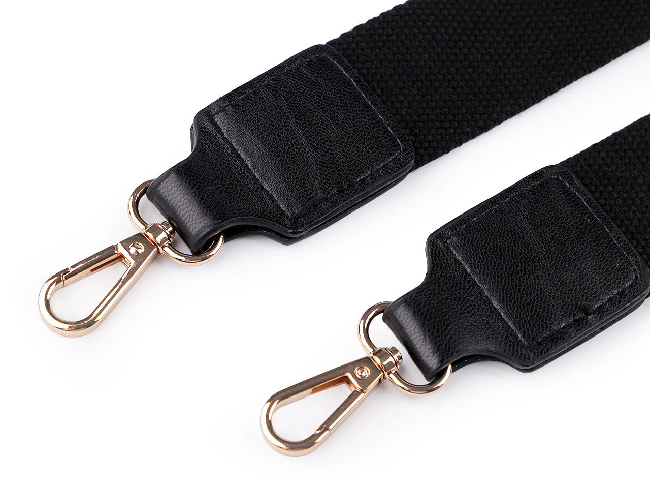 Sangle pour sac à mains avec mousquetons, largeur 3,8 cm