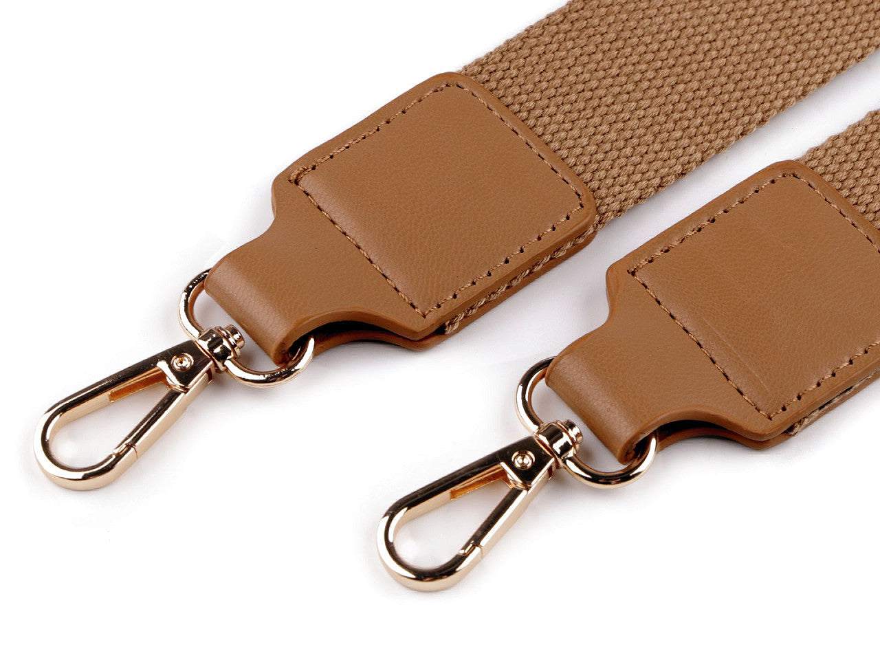 Sangle pour sac à mains avec mousquetons, largeur 3,8 cm