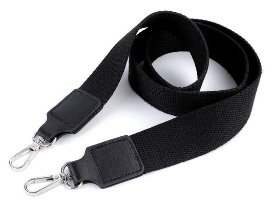 Sangle pour sac à mains avec mousquetons, largeur 3,8 cm