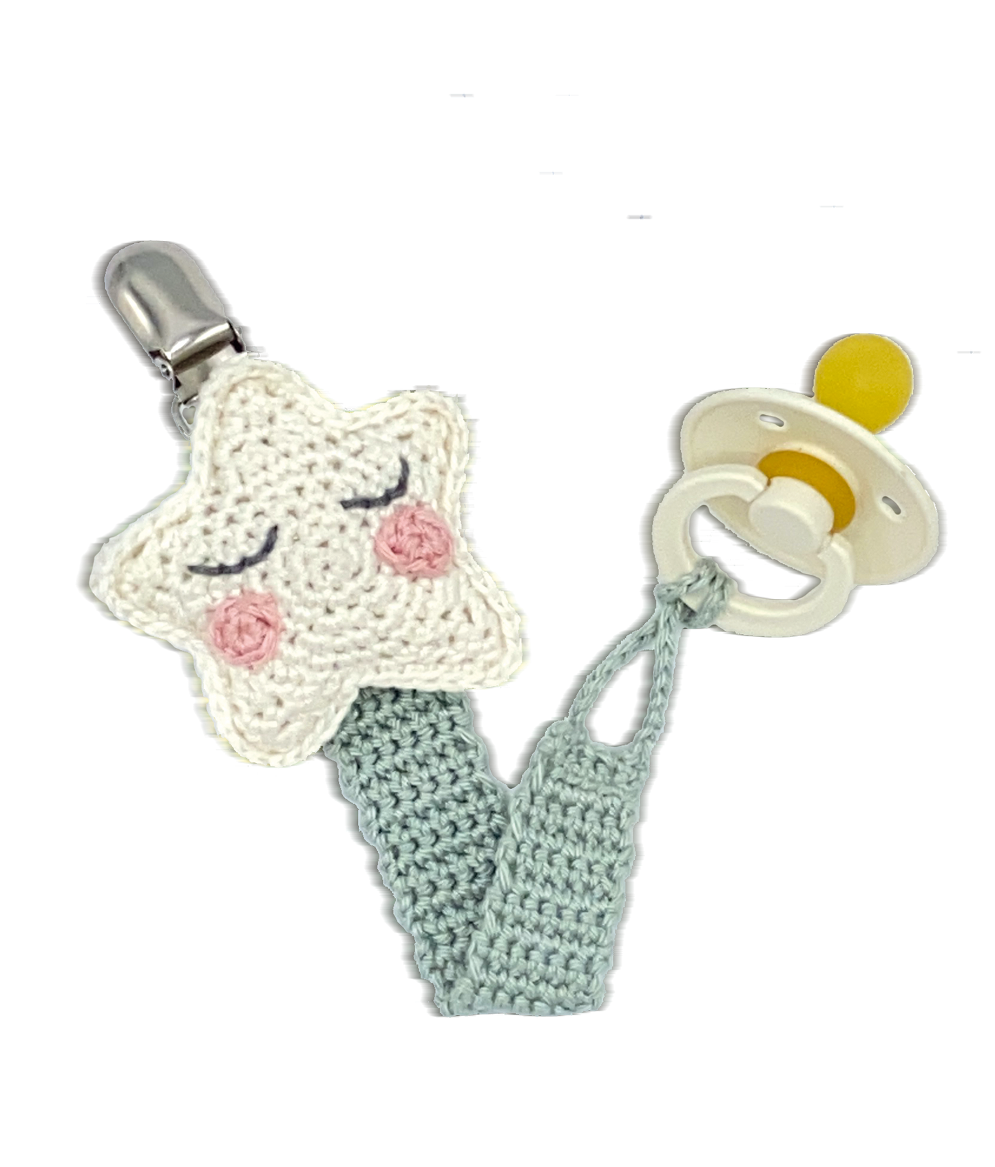 Hardicraft - Kit de crochet à faire soi-même - Attache tétine Star