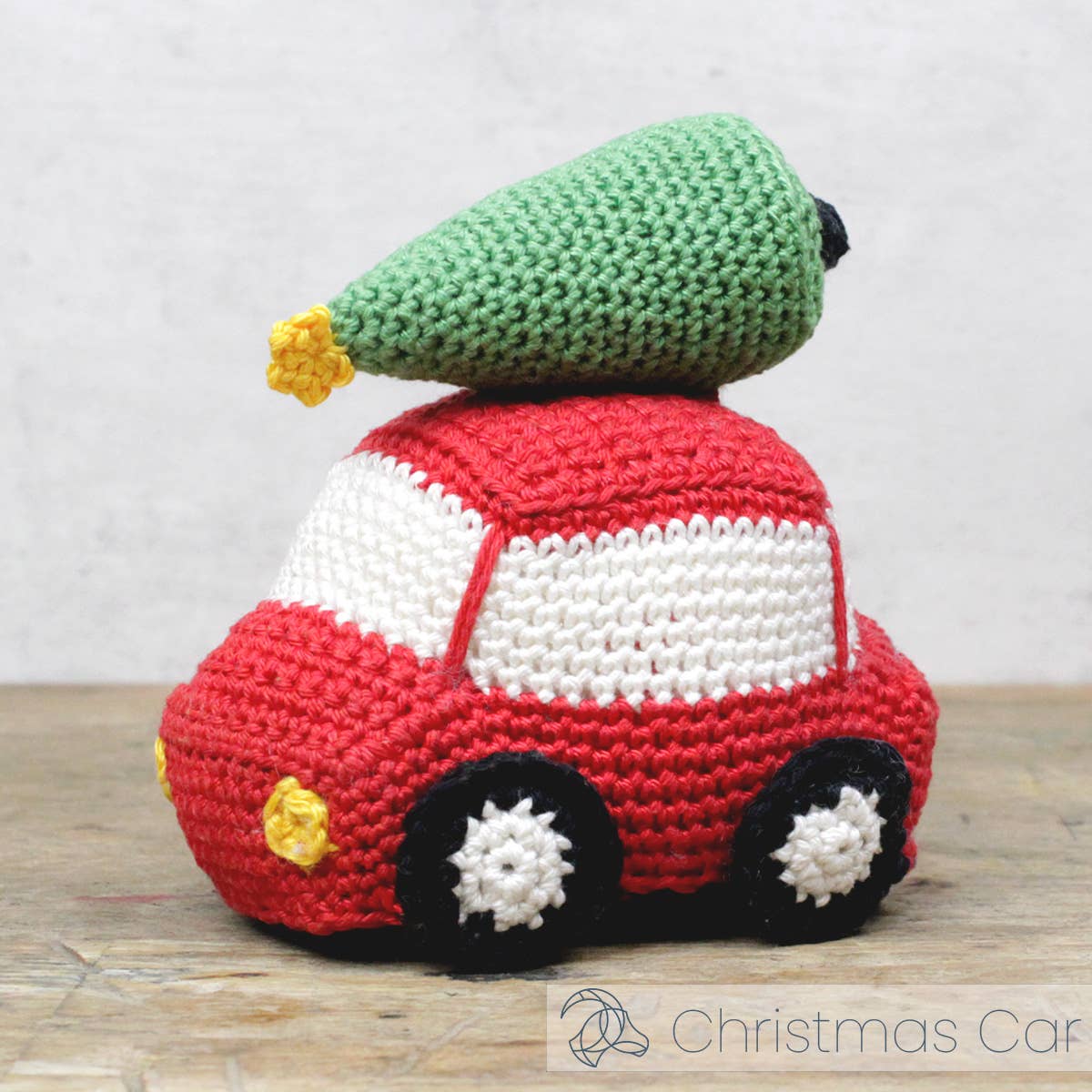 Hardicraft - Kit de crochet DIY - Voiture de Noël