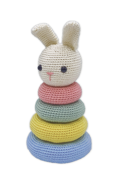 Hardicraft - Kit de crochet DIY - Lapin à empiler