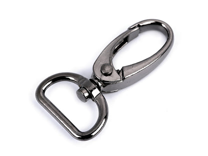 Mousqueton métallique pour sangle de 20 mm - 2pc