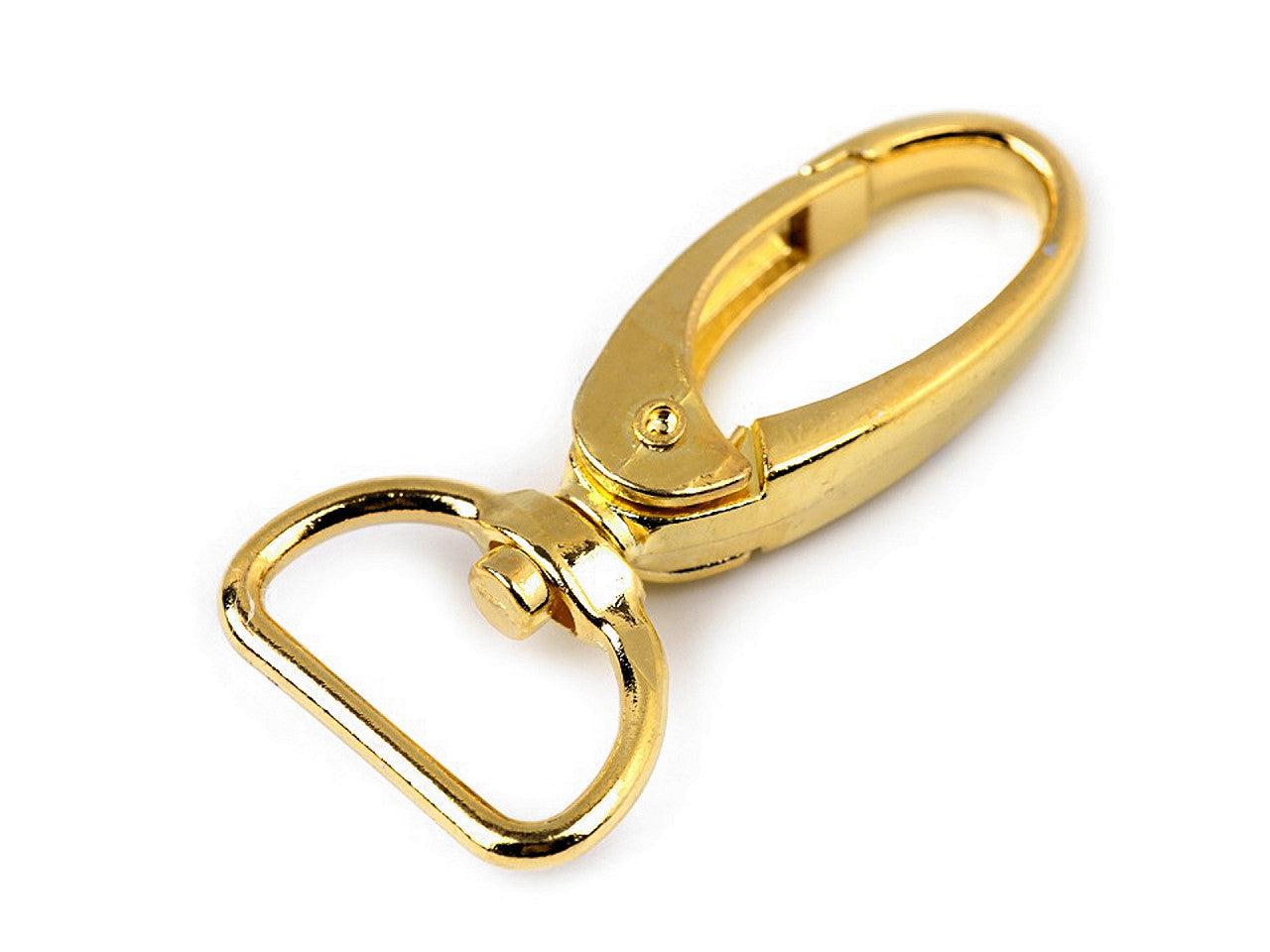 Mousqueton métallique pour sangle de 20 mm - 2pc