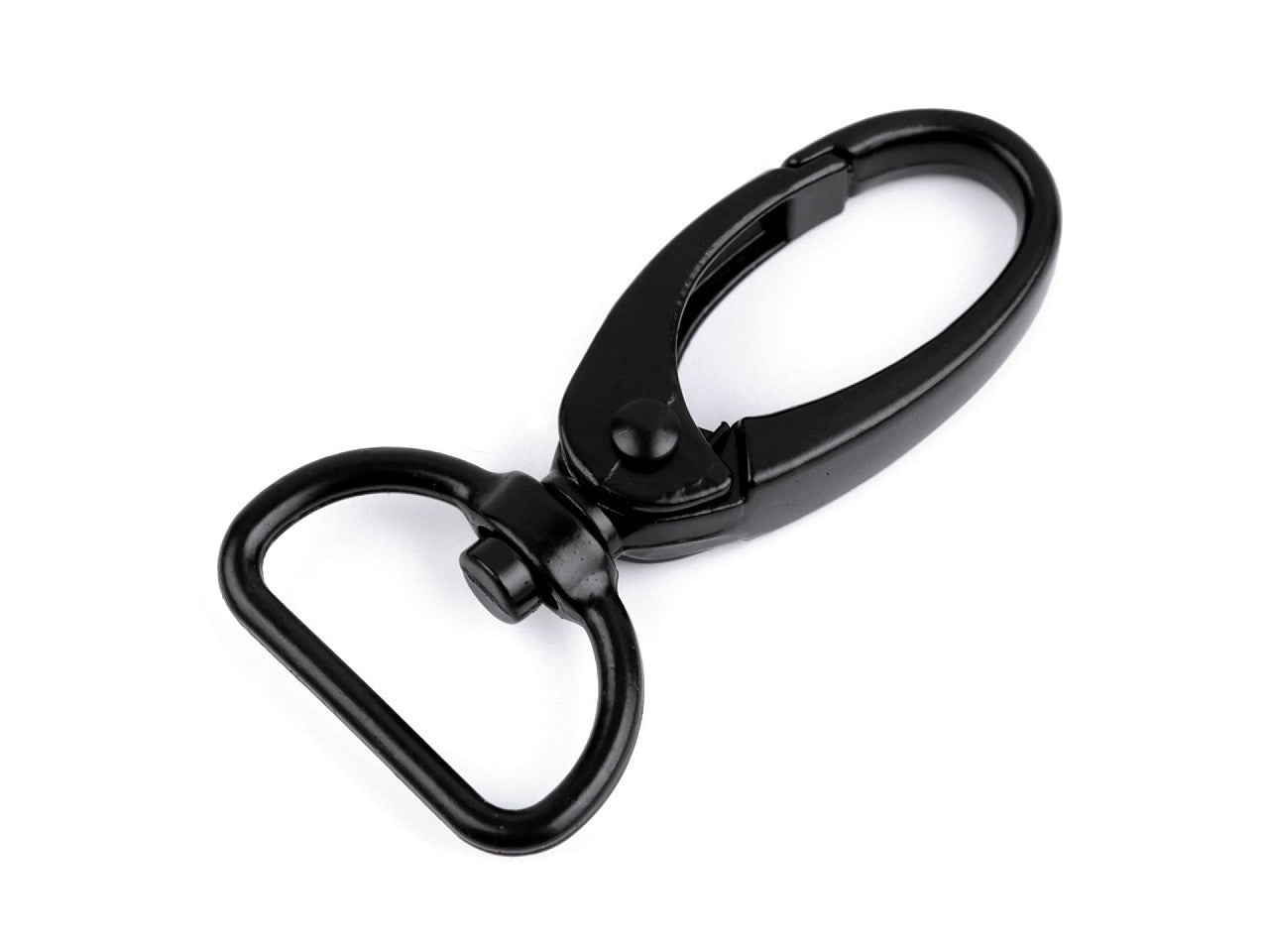 Mousqueton métallique pour sangle de 20 mm