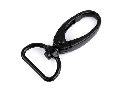 Mousqueton métallique pour sangle de 20 mm