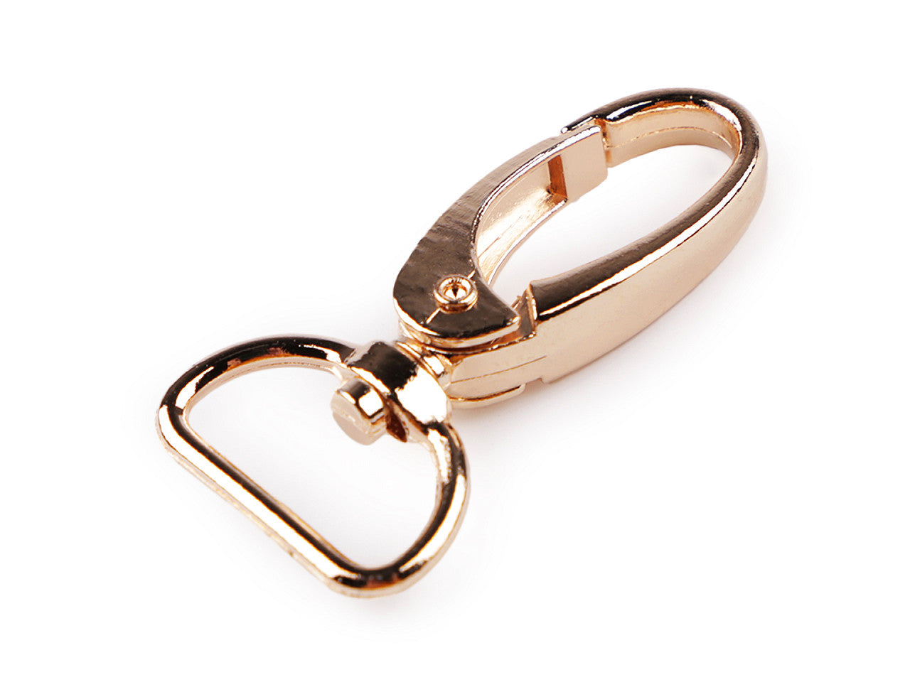 Mousqueton métallique pour sangle de 20 mm
