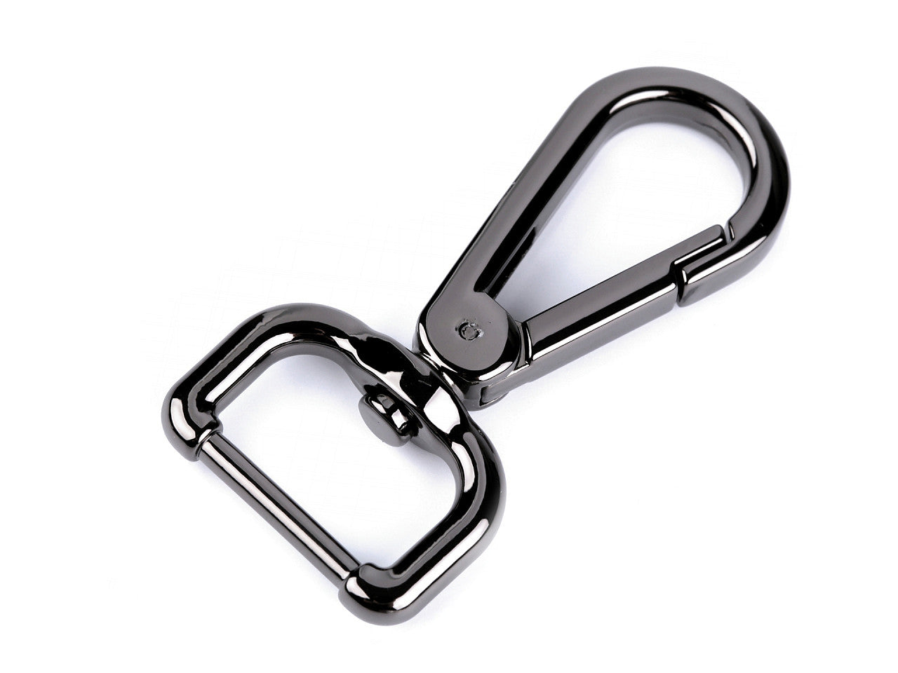 Mousqueton métallique pour sangle de 20 mm