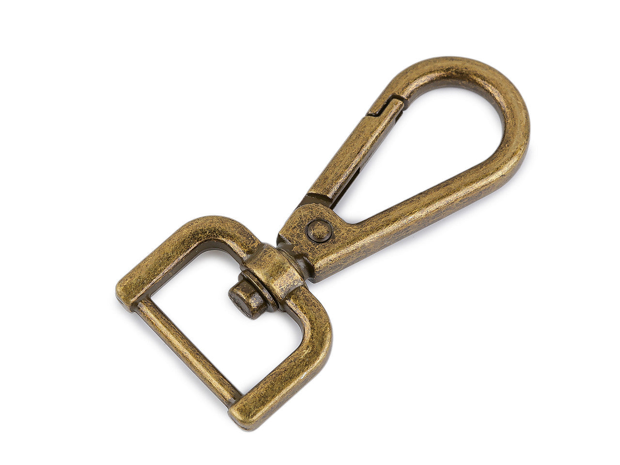 Mousqueton métallique pour sangle de 20 mm