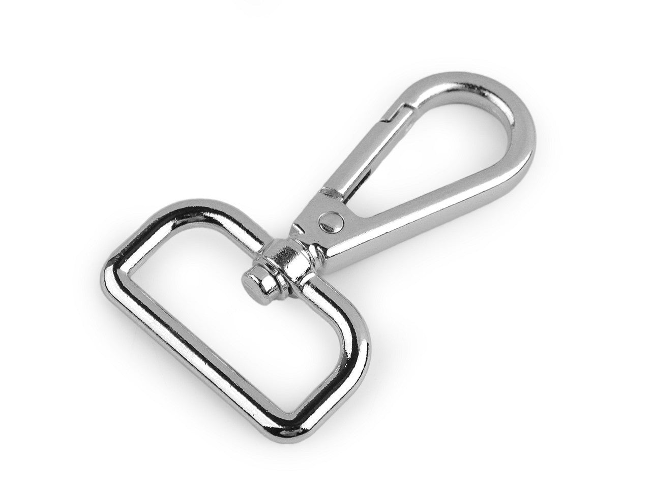 Mousqueton métallique pour sangle de 30 mm