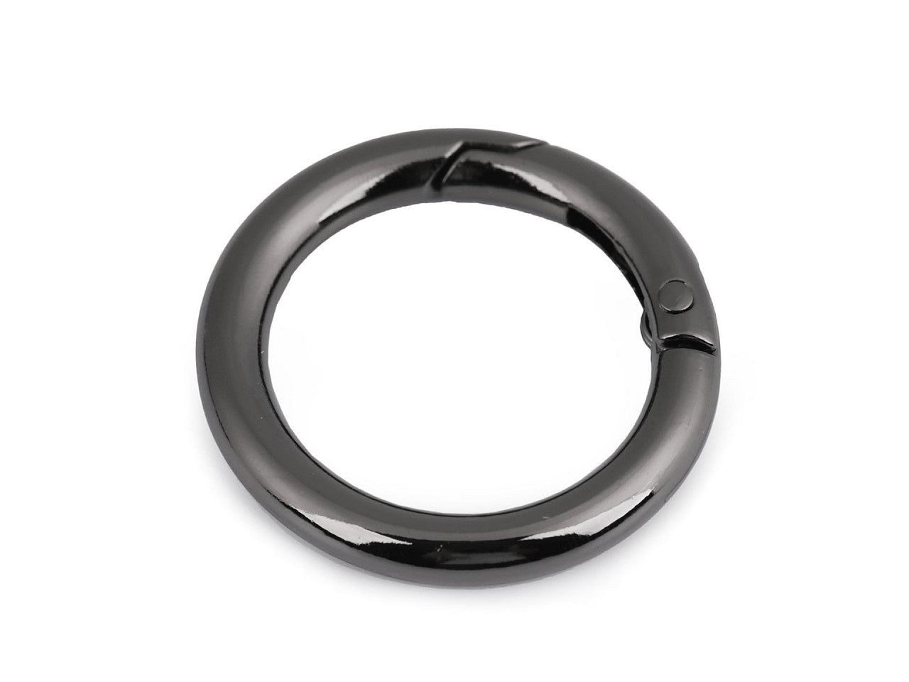 Mousqueton O en métal pour clés, Ø 25 mm - 1pc
