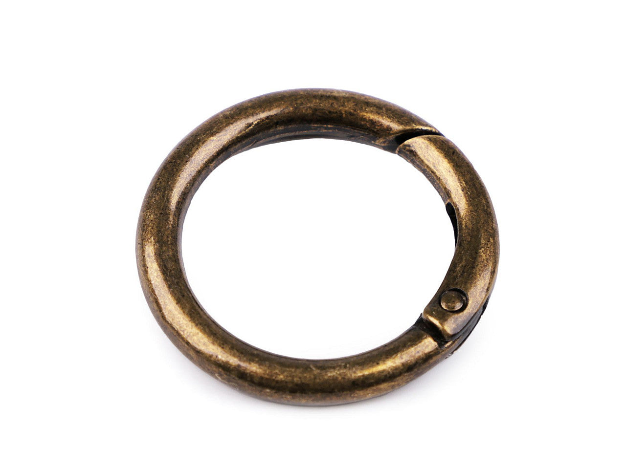 Mousqueton O en métal pour clés, Ø 25 mm - 1pc