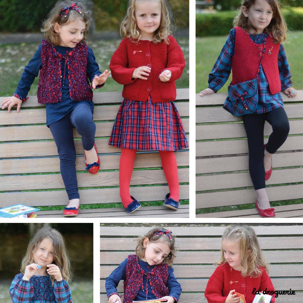 LA DROGUERIE - Livre DIY tricot et couture "Mes p'tits habits"