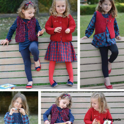LA DROGUERIE - Livre DIY tricot et couture "Mes p'tits habits"