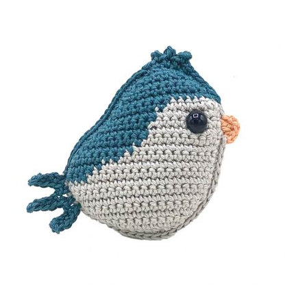 Hardicraft Kit de crochet DIY Oiseau Bleu - résultat fini