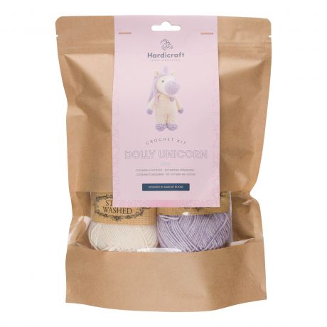 Hardicraft Kit de crochet DIY Dolly Licorne - packaging