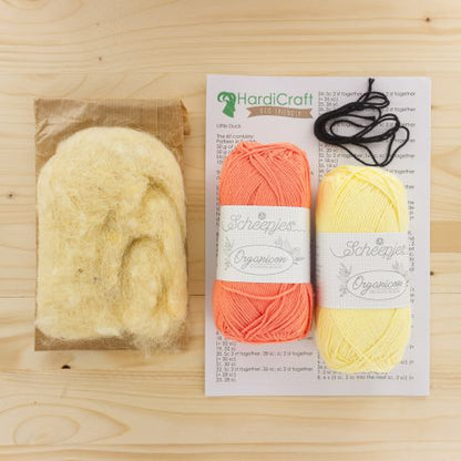 Hardicraft Kit de crochet DIY Jenny le Canard - contenu du kit