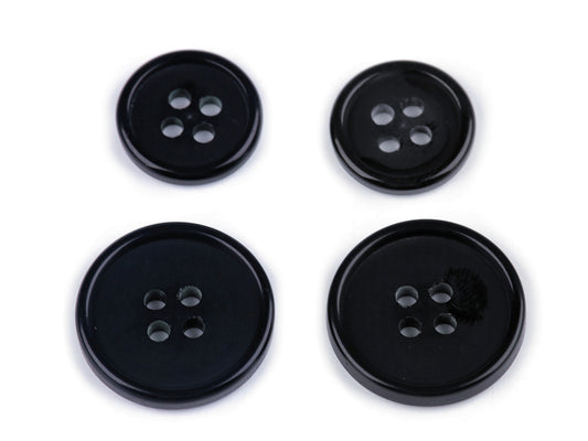 Bouton pour costumes, tailles 15,2mm, 20,3mm