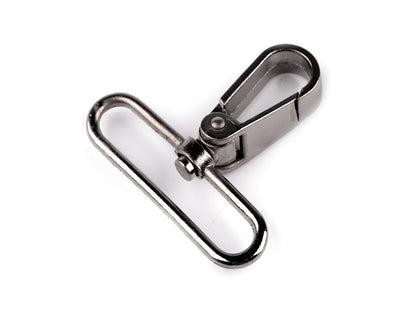Mousqueton métallique pour sangle de 50 mm